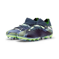 Piłka nożna - Buty piłkarskie dziecięce PUMA Future 7 Match FG/AG Jr - miniaturka - grafika 1