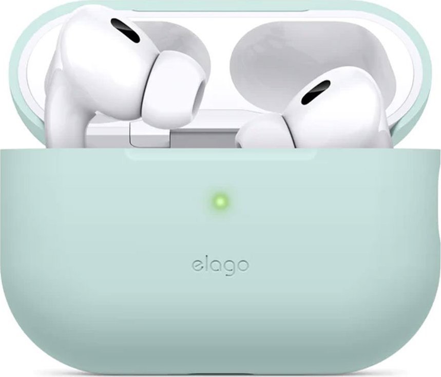Elago AirPods Pro 2 Silicone Case - etui do AirPods Pro 2 miętowe