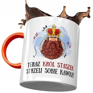 Kubek Pomarańczowy dla Stanisława Staszka Kolegi z Nadrukiem ze Zdjęciem + Opakowanie na prezent (wzór 03) - Kubki Kubek Pomarańczowy dla Stanisława Staszka Kolegi z Nadrukiem ze Zdjęciem + Opakowanie na prezent (wzór 03) - Kubki - miniaturka - grafika 1