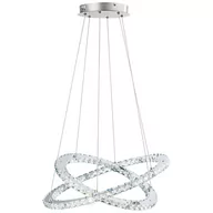 Lampy sufitowe - Eglo Zwis Kryształowy LED 1pł VARRAZO 31667 - miniaturka - grafika 1
