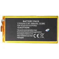 Baterie do telefonów - Bateria odpowiednia dla Huawei Ascend P8 Max Li-Polymer 3,8V 4360mAh 16,6Wh wbudowana bez użycia narzędzi - miniaturka - grafika 1