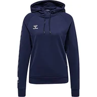 Bluzy damskie - hummel Hmlmove Grid Cotton Hoodie damska bluza z kapturem - miniaturka - grafika 1