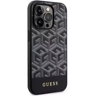 Guess GUHMP14XHGCFSEK do Apple iPhone 14 Pro Max 6,7" czarny/black hardcase GCube Stripes MagSafe - Etui i futerały do telefonów - miniaturka - grafika 4