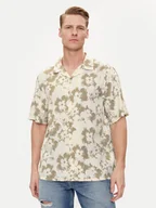 Koszule męskie - Calvin Klein Koszula Flower K10K112703 Beżowy Regular Fit - miniaturka - grafika 1