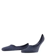 Koszulki męskie - FALKE Mężczyźni Stopki Step Medium Cut M IN Zrównoważona Bawełna niewidoczne jednokolorowe 1 Para, Niebieski (Navy Melange 6127), 43-44 - miniaturka - grafika 1