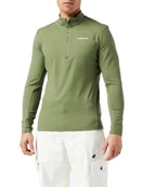 Koszulki męskie - HEAD Męska bluza Marty Midlayer Men Sweat-Shirt zielony oliwkowy XL - miniaturka - grafika 1