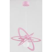 Lampy sufitowe - Alfa Sosnowscy Lampa dziecięca wisząca ORLANDO BLUE E27 wys. 90cm pink 62139 - miniaturka - grafika 1