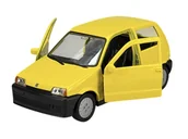 Samochody i pojazdy dla dzieci - WELLY FIAT CINQECENTO ŻÓŁTY 1:34 43854 - miniaturka - grafika 1