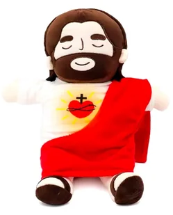 Pluszak Jezus Chrystus Oddychający Maskotka Miś prezent - Maskotki i pluszaki - miniaturka - grafika 1