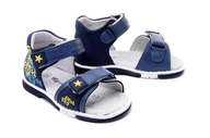 Buty dla dziewczynek - WOJTYŁKO 1S40521 granat, sandały dziecięce, rozmiary: 20-23 - Wojtyłko - miniaturka - grafika 1