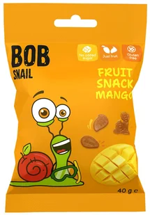 Żelki Mango BEZ Żelatyny Bezglutenowe 40 g - BOB Snail - Żelki - miniaturka - grafika 1