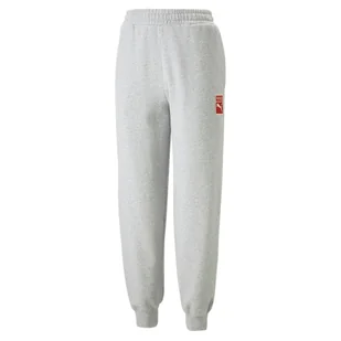 Spodnie dresowe damskie Puma X VOGUE RELAXED szare 53669304-M - Dresy damskie - miniaturka - grafika 1