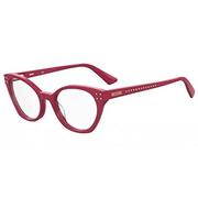 Okulary przeciwsłoneczne - Moschino Damskie okulary przeciwsłoneczne Mos582, czerwone, 51, czerwony, 51 - miniaturka - grafika 1