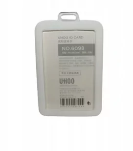 Etui Holder Na Kartę Smycz 54X85 Rfid 70X110 White - Identyfikatory - miniaturka - grafika 1