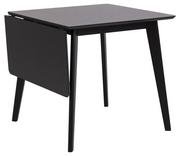 Stoły - Actona Stół rozkładany Roxby 80-120 cm czarny AC-N21-299 - miniaturka - grafika 1