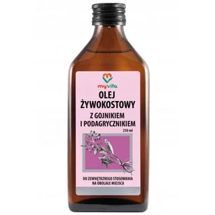 PRONESS MyVita olej żywokostowy z gojnikiem i podagrycznikiem 250 ml - Stawy, mięśnie, kości - miniaturka - grafika 1