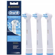 Końcówki do szczoteczek elektrycznych - 3x KOŃCÓWKA DO ORAL-B ORTODONTYCZNA INTERSPACE - miniaturka - grafika 1
