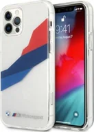 Etui i futerały do telefonów - BMW Etui BMW BMHCP12LSKTGT iPhone 12 Pro Max 6,7" transparent hardcase Motorsport Tricolor - miniaturka - grafika 1