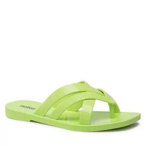 Japonki Melissa - Lana Flip Flop Ad 33702 Green AH012 - Klapki i japonki damskie - miniaturka - grafika 1