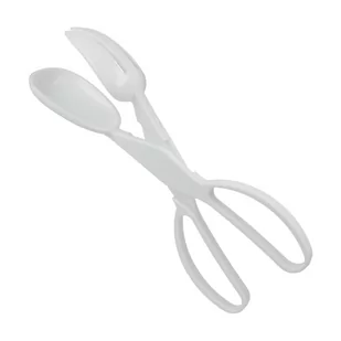 Białe szczypce do sałatek Metaltex - Pozostałe akcesoria kuchenne - miniaturka - grafika 1