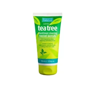 Beauty Formulas Tea Tree Peeling Oczyszczający Do Twarzy 150ml - Peelingi i scruby do twarzy - miniaturka - grafika 1