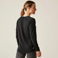 Odzież trekkingowa damska - Koszulka sportowa z długim rękawem damska Discern - miniaturka - grafika 1