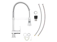 Baterie kuchenne - LIVARNO home Bateria zlewozmywakowa (Armatura ze spiralną wylewką) - miniaturka - grafika 1