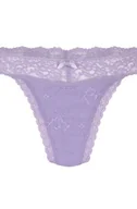 Majtki damskie - Hunkemöller Stringi z niskim stanem Madison Fioletowy - miniaturka - grafika 1
