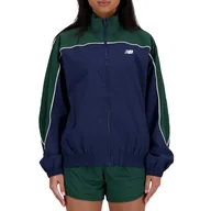 Kurtki i kamizelki sportowe damskie - Kurtka New Balance WJ41506NNY - granatowa - miniaturka - grafika 1