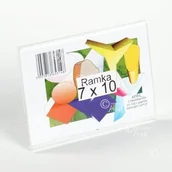 Ramki na zdjęcia - Podstawka plexi 7x10 pozioma - miniaturka - grafika 1