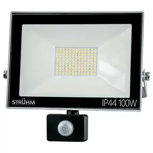 Ideus Zewnętrzna LAMPA ścienna KROMA LED 100W 03608 elewacyjna OPRAWA reflektorowa z czujnikiem ruchu outdoor IP44 szara 03608 - Lampy ogrodowe - miniaturka - grafika 1