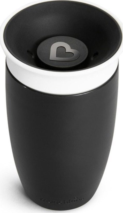 Munchkin MUNCHKIN 10oz Black and White Sippy Cup, Mixed case 12m+, 90314