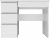 Biurka - Biurko Topeshop BIURKO MIJAS LEWE BIEL - miniaturka - grafika 1