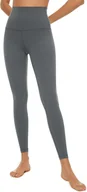 Legginsy - Florboom Damskie Legginsy Sportowe z Wysokim Stanem Szare XL - miniaturka - grafika 1