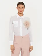 Koszule damskie - ViCOLO Koszula TB2710 Biały Regular Fit - miniaturka - grafika 1