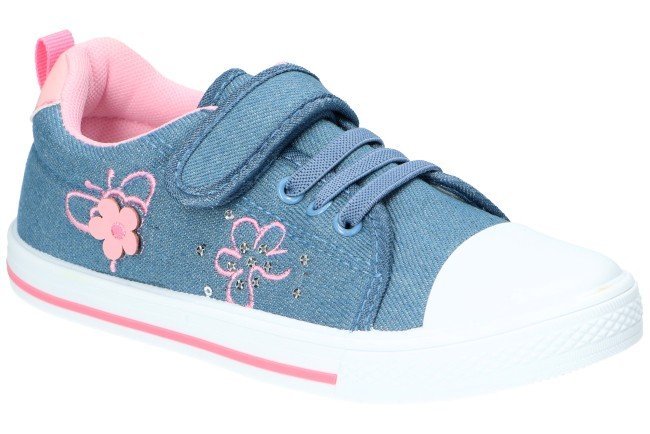 AMERICAN CLUB TEN144 TENISÓWKI TRAMPKI DZIECIĘCE BLUE 35