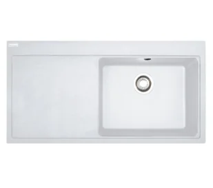 Franke Mythos MTG 611-100 Granitowy Biały polarny - Zlewozmywaki Franke Mythos MTG 611-100 Granitowy Biały polarny - Zlewozmywaki - miniaturka - grafika 1