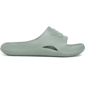 Klapki i japonki damskie - Damskie klapki Under Armour UA W Locker V SL - zielone - miniaturka - grafika 1