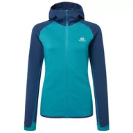 Bluzy sportowe damskie - Bluza damska Mountain Equipment W's Eclipse Hooded Jacket Rozmiar: S / Kolor: niebieski - miniaturka - grafika 1