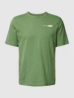 Koszulki męskie - T-shirt z nadrukiem z logo - miniaturka - grafika 1