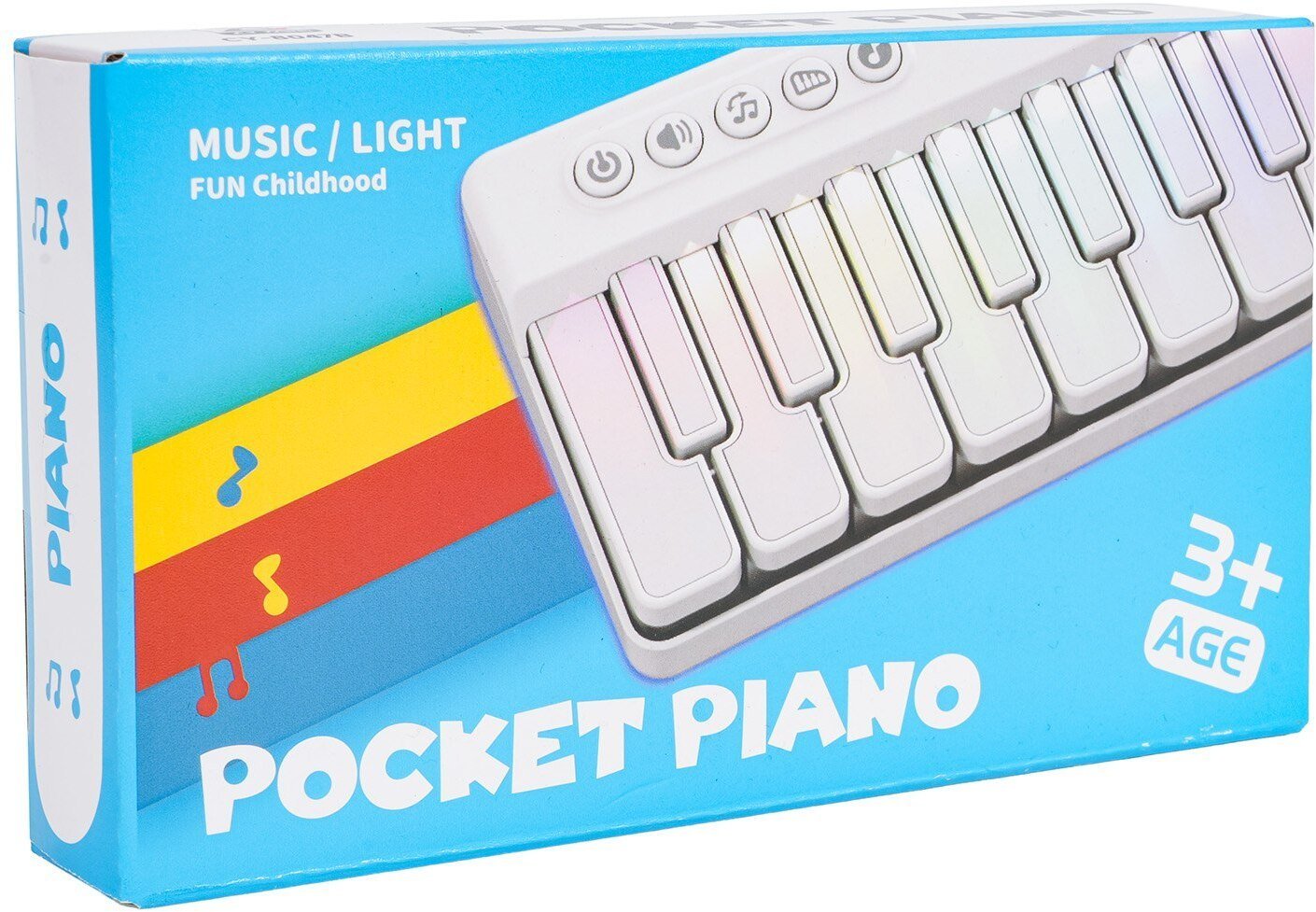 Mata Muzyczna Pianinko Białe