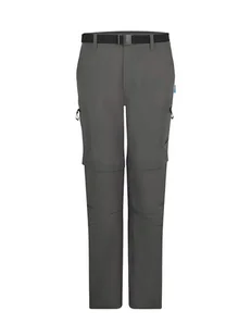 Westfjord Spodnie trekkingowe zipp-off "Eldfjall" w kolorze szarym - Odzież trekkingowa męska - miniaturka - grafika 1