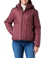Kurtki damskie - G-STAR RAW Meefic Vertical Quilted kurtka damska, Fioletowy (Wineyard Wine D22241-B958-D303), S - miniaturka - grafika 1