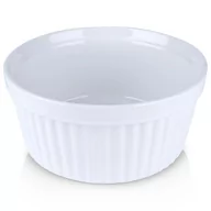 Naczynia żaroodporne - Naczynie żaroodporne ceramiczne białe 14x6,5 cm 600 ml kokilka - miniaturka - grafika 1