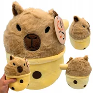 Maskotki i pluszaki - Maskotka Pluszak Kapibara Shake Pudding Squish Przytulanka Pluszowa 20cm - miniaturka - grafika 1