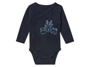 lupilu® Body niemowlęcy z bawełny organicznej (Granatowy, 50/56) - Body dla niemowląt - miniaturka - grafika 1