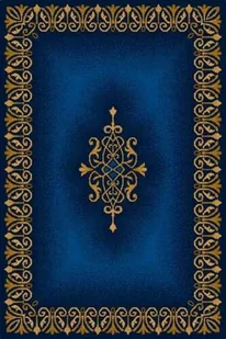 Dywan polski Agnella Tempo KAIRA granat wełna - Dywany - miniaturka - grafika 1