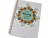 Notesy i bloczki - notes Mamy na pyszne przepisy, na Dzień Matki, dla Mamy, Sowia Aleja - miniaturka - grafika 1
