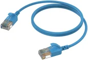 Kable miedziane - Procab PROCAB CSD560BU/2 Kabel sieciowy Slimline - CAT6A RJ45 - RJ45 U/UTP wersja niebieska - 2 m - miniaturka - grafika 1