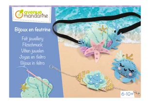 Zestaw Filcowa Biżuteria - Morze - Zabawki kreatywne - miniaturka - grafika 1